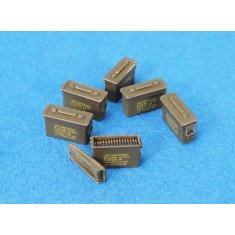 1/35 Modern 30 CAL Ammo Box set (27x Closed, 3x Open & 3x Ammo Belt)