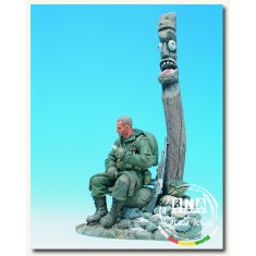 1/16 "I Wanna Go Home" USMC, Korea 1950 with Base