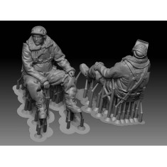 1/32 WWII US Bomber Radio Operator (Flight Engineer)