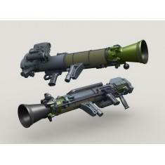 1/35 Carl-Gustaf M4 Multi-Role Weapon System w/Cover (4pcs)