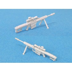 1/35 Barrett M107A1 Sniper Rifle set (2 Bodies and Accessories)