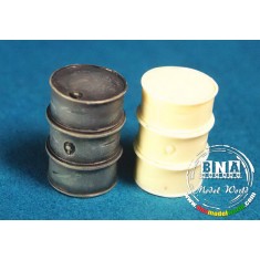 1/48 WWII German Fuel Drum Set (15pcs)