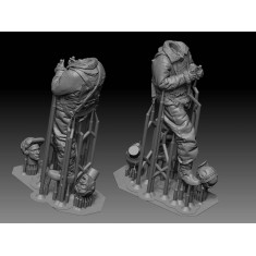 1/48 WWII US Bomber Waist Gunner