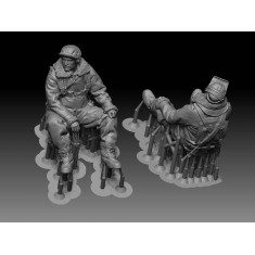 1/72 WWII US Bomber Radio Operator (Flight Engineer)