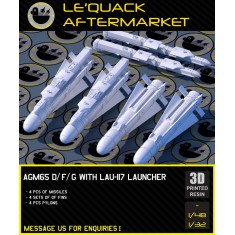 1/72 AGM-65 Maverick Air-to-Surface Missile with LAU-117 Launcher