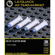 1/32 CBU-87 Cluster Bombs (4pcs)