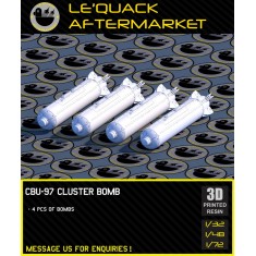 1/32 CBU-97 Cluster Bombs (4pcs)