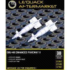 1/72 GBU-48 Enhanced Paveway II Guided Bombs (2pcs)