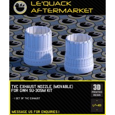 1/48 Su-30SM Movable TVC Exhaust Nozzle for Great Wall Hobby Kit