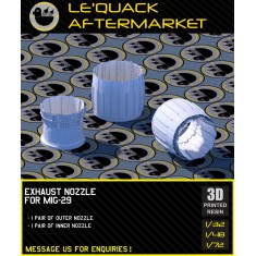 1/72 MiG-29 Fulcrum Exhaust Nozzle