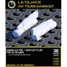1/72 Su-30MKM Damocles Targeting Pod with NAVFLIR Pylon