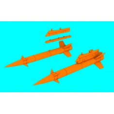 1/72 MP-1000 Pescador Anti-ship Missiles (2pcs) for MB326, T-28 Trojans IA-58 Pucara kits