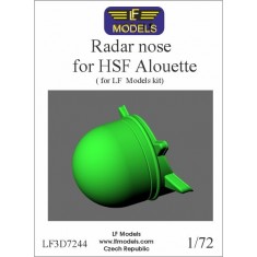1/72 HSF Alouette III Radar Nose for LF Models