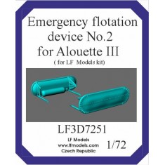 1/72 Alouette III Emergency Flotation Device #2 for LF Models