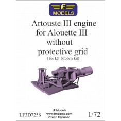 1/72 Artouste III Engine without Protective Grid for LF Models