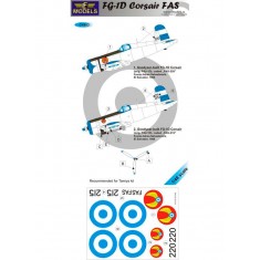 1/48 FG-1D Salvadorian AF 2 Decal Options for Tamiya kit