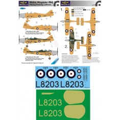 1/48 M.Magister Mk.I Flying Training School Decal with mask for Special Hobby