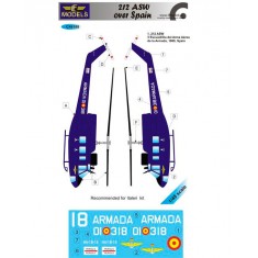 1/48 Aug.-Bell 212ASW Spain 1 Decal Option for Italeri kit