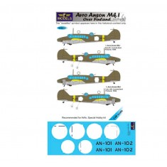 1/48 Avro Anson Mk.I. over Findland Decal for Airfix/Special Hobby kit.