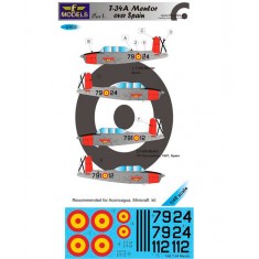 1/48 T-34A Mentor over Spain I. 2 Decal Options for Minicraft/Aconcagua kit