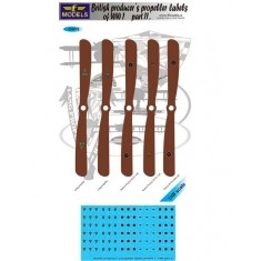 1/48 WWI British Producer's Labels of Propellers part II