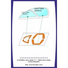 1/72 Aermacchi MB 326K (single Seat) Canopy Mask for LF Models