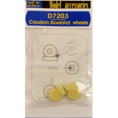 1/72 Caudron Goeland Weighted Wheels