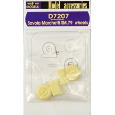 1/72 Savoia Marchetti SM.79 Weighted Wheels