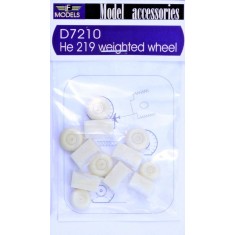 1/72 Heinkel He 219 Weighted Wheels