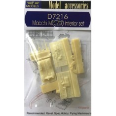 1/72 Macchi MC.200 Interior Set for Special Hobby kit and Revell kit