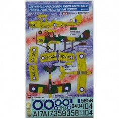 1/72 De Havilland DH.82A Australian III. Decal for Airfix, Pavla, AZ Model kit
