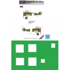 1/32 S. 2F.1 Camel over Latvia pt.II. Mask and Decal for Academy/Hobbycraft