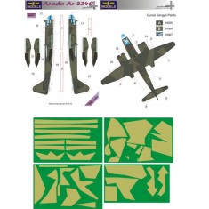 1/32 Arado Ar 234C Camouflage Painting Masks for FLY kit