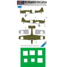 1/48 M. Magister over Latvia Mask for 2 marking ops for Flashback/Special Hobby