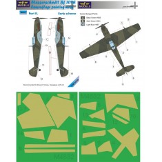 1/48 Bf 109E Early scheme part II. Camo Mask for Eduard/Tamiya/Hasegawa/Airfix