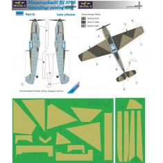 1/48 Bf 109E Late scheme part II. Camo Mask for Eduard/Tamiya/Hasegawa/Airfix