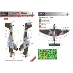 1/72 Ju 87A Stuka Camouflage Painting Mask for Special Hobby/MPM kit