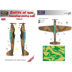 1/72 Battle at war Camouflage Painting Mask for Airfix/Special Hobby kit.