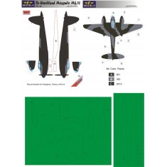 1/72 D.H. Mosquito Mk. IV part II. Camo Masks for Hasegawa/Tamiya/Airfix kit