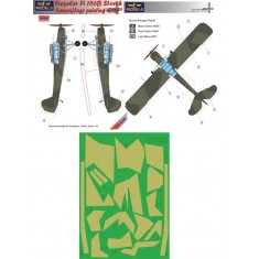 1/72 Fieseler Fi 156B Storch Camo Painting Mask for Academy/Heller/Smer kit