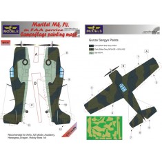 1/72 Grumman Martlet Mk.IV FAA Camo Mask for Airfix/Academy/Hasegawa/Dragon