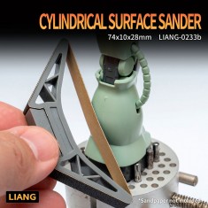 Cylindrical Surface Sander (74 x 10 x 28mm)