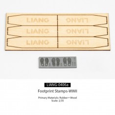 1/35 WWII Footprint Stamps