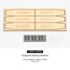 1/35 Modern Footprint Stamps