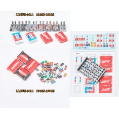 1/35 Miniatures Soda Cans and Cardboard Boxes 1960s-1990s