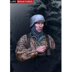 1/10 Waffen-SS Infantryman, Ardennes 1944 Resin Bust