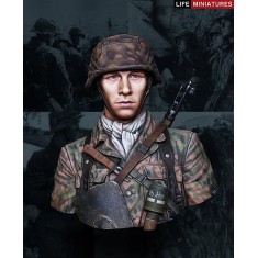 1/10 12th SS Panzer Division "Hitlerjugend" Normandy 1944 Resin Bust