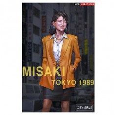 1/24 (75mm) Japanese City Girl Figure - Misaki, Tokyo 1989