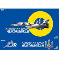 1/72 Ukrainian AF MIG-29 9-13 Ghost of Kiev Digital Camouflage [Limited Edition]