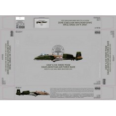 1/72 USAF A-10C Demo Team Davis-Monthan Air Force Base 2021